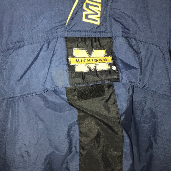 VINTAGE Starter Michigan Jacket - Picture 7 of 7